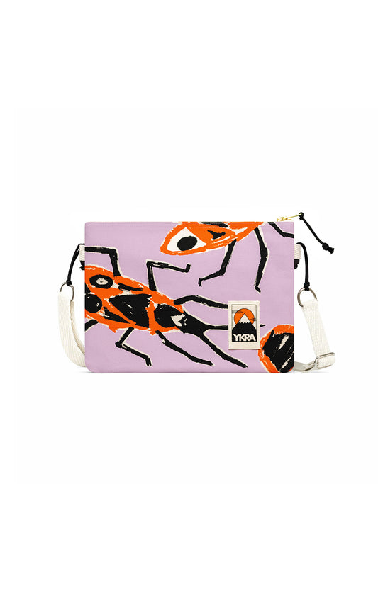 YKRA x TOMCSANYI side pouch 'Small Fire Bugs'