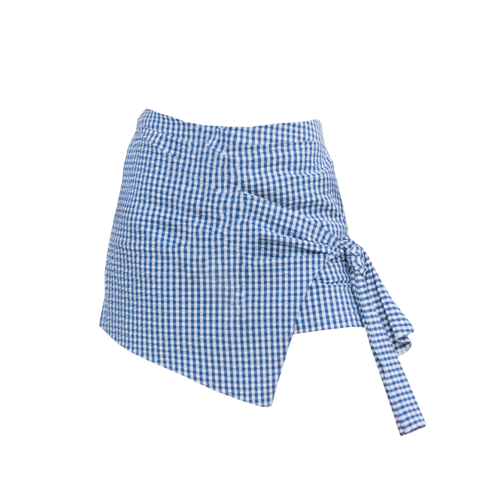 SOLYMAR Blue & White Overlap Shorts
