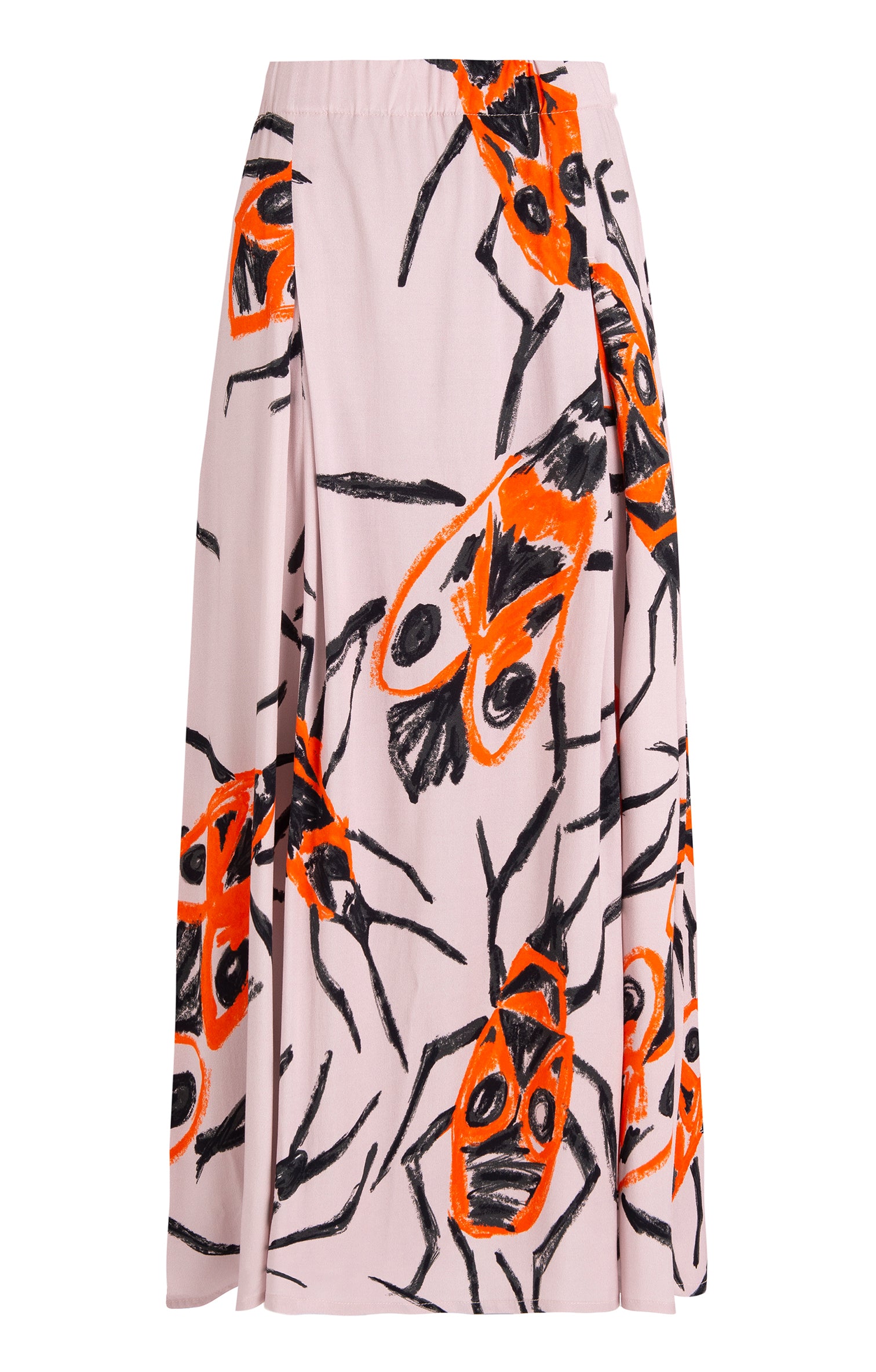 ANAX midi skirt 'Big Firebugs'