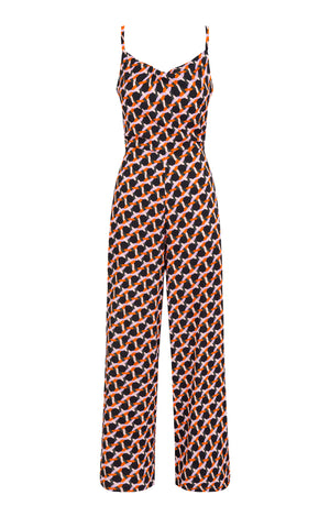 ASZU draped jumpsuit 'woven tendril'