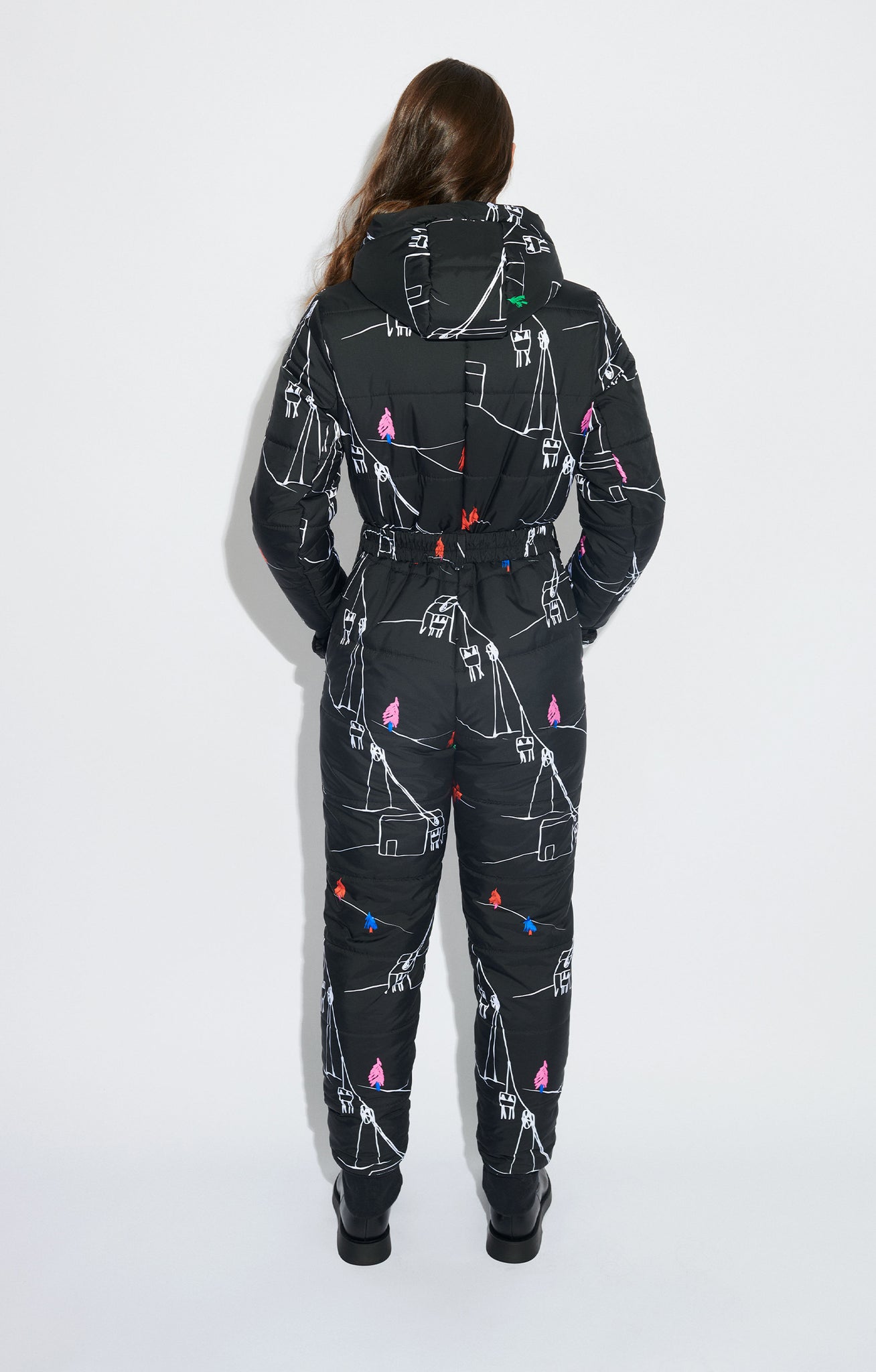 BANSKO puffer jumpsuit 'ski lift'