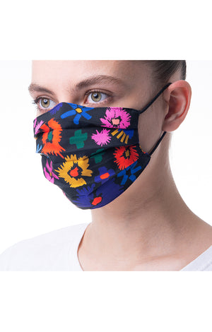 'Summer flower' print mask 3 pieces
