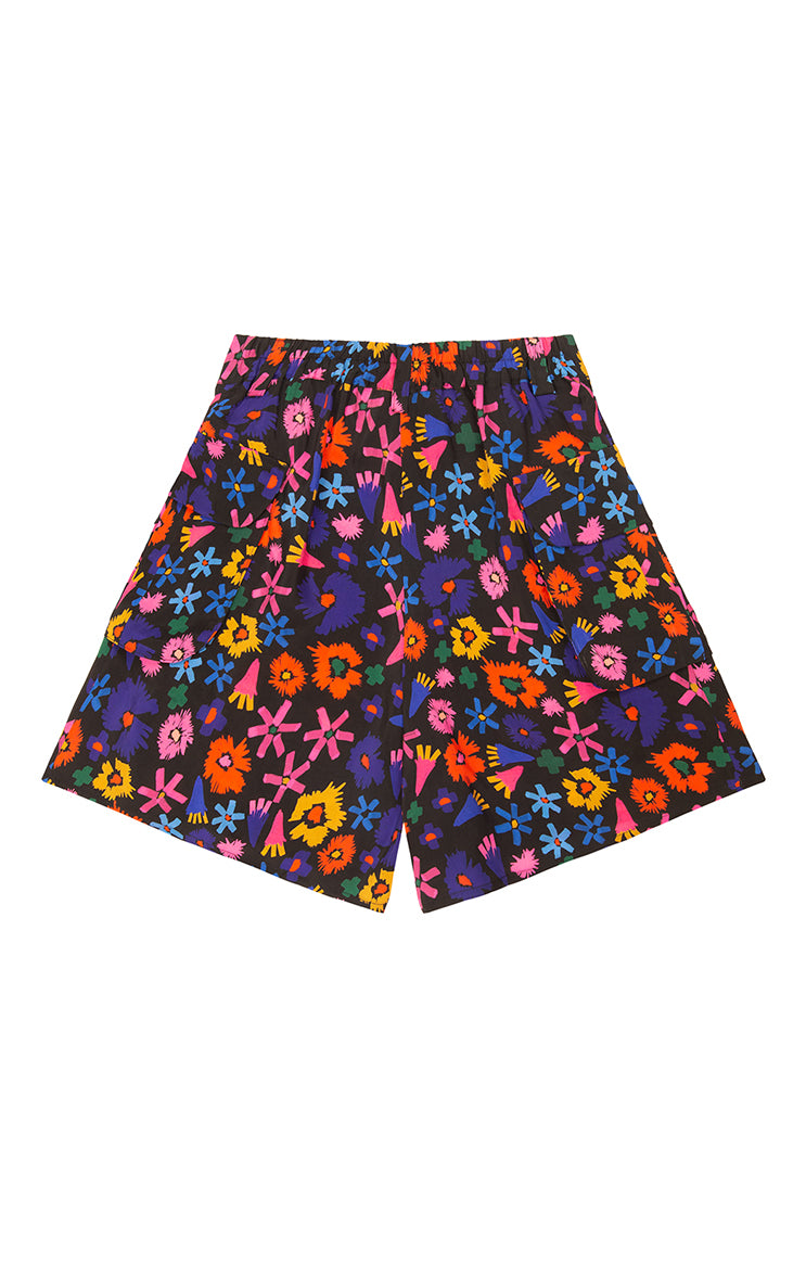 DUNA cargo shorts ‘doodle flower’