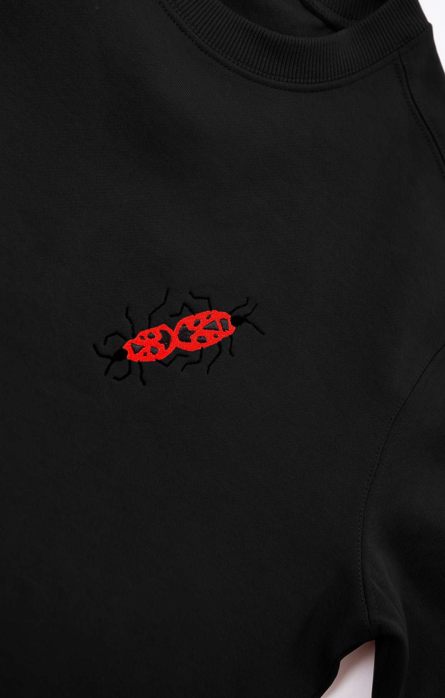 'FIREBUG' sweatshirt black