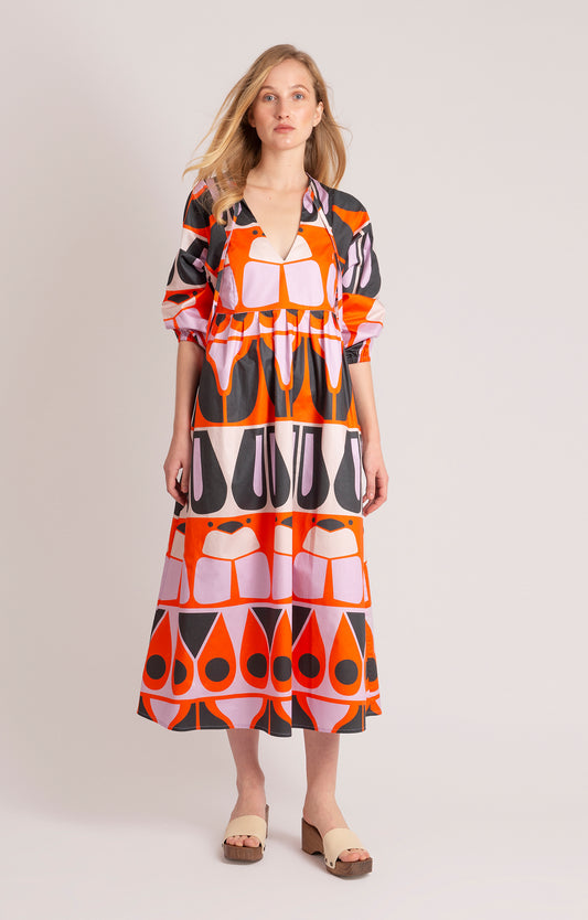 FUTRINKA volume dress 'Abstract Bugs'