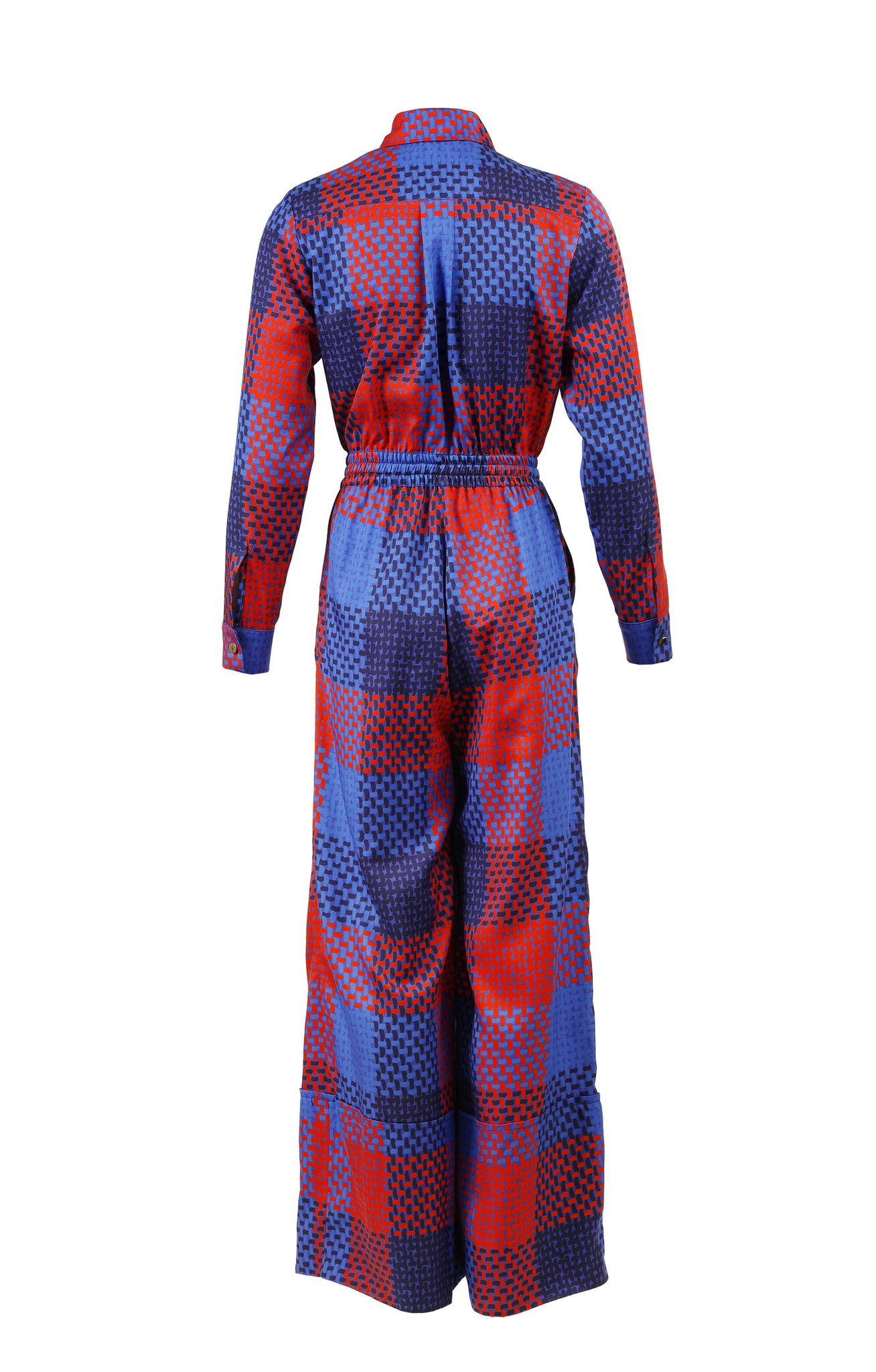 GJERAVICA  jumpsuit 'checked red'