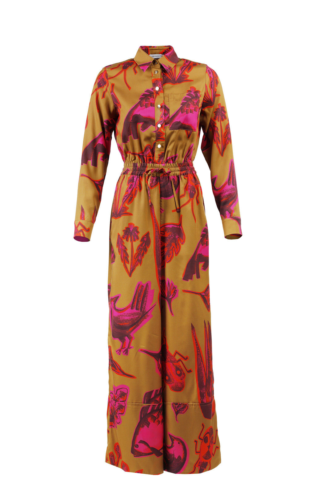 GJERAVICA  jumpsuit 'totem pink'