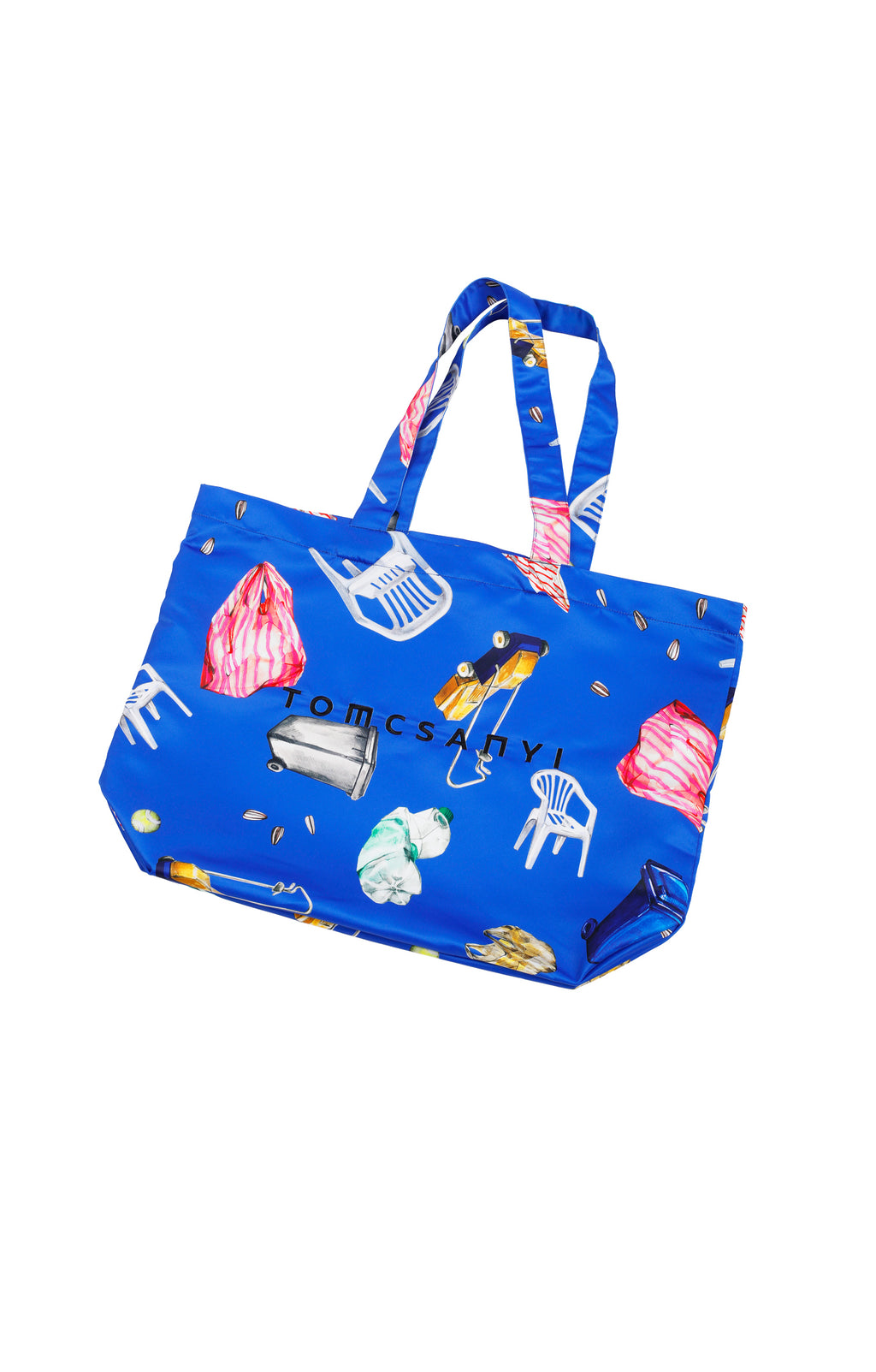 GUDAURI tote bag 'objects blue'