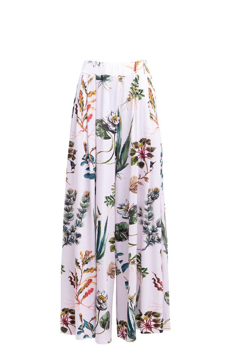 INGOLA wide leg trousers 'Hydrophyte'