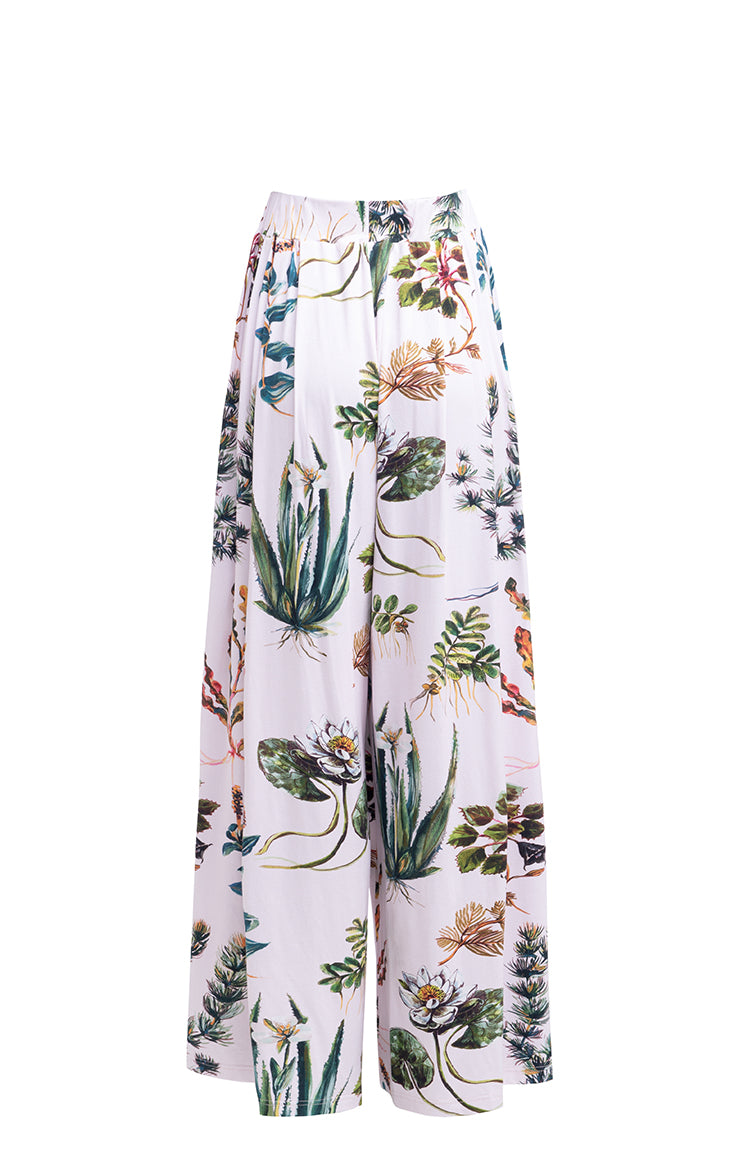 INGOLA wide leg trousers 'Hydrophyte'