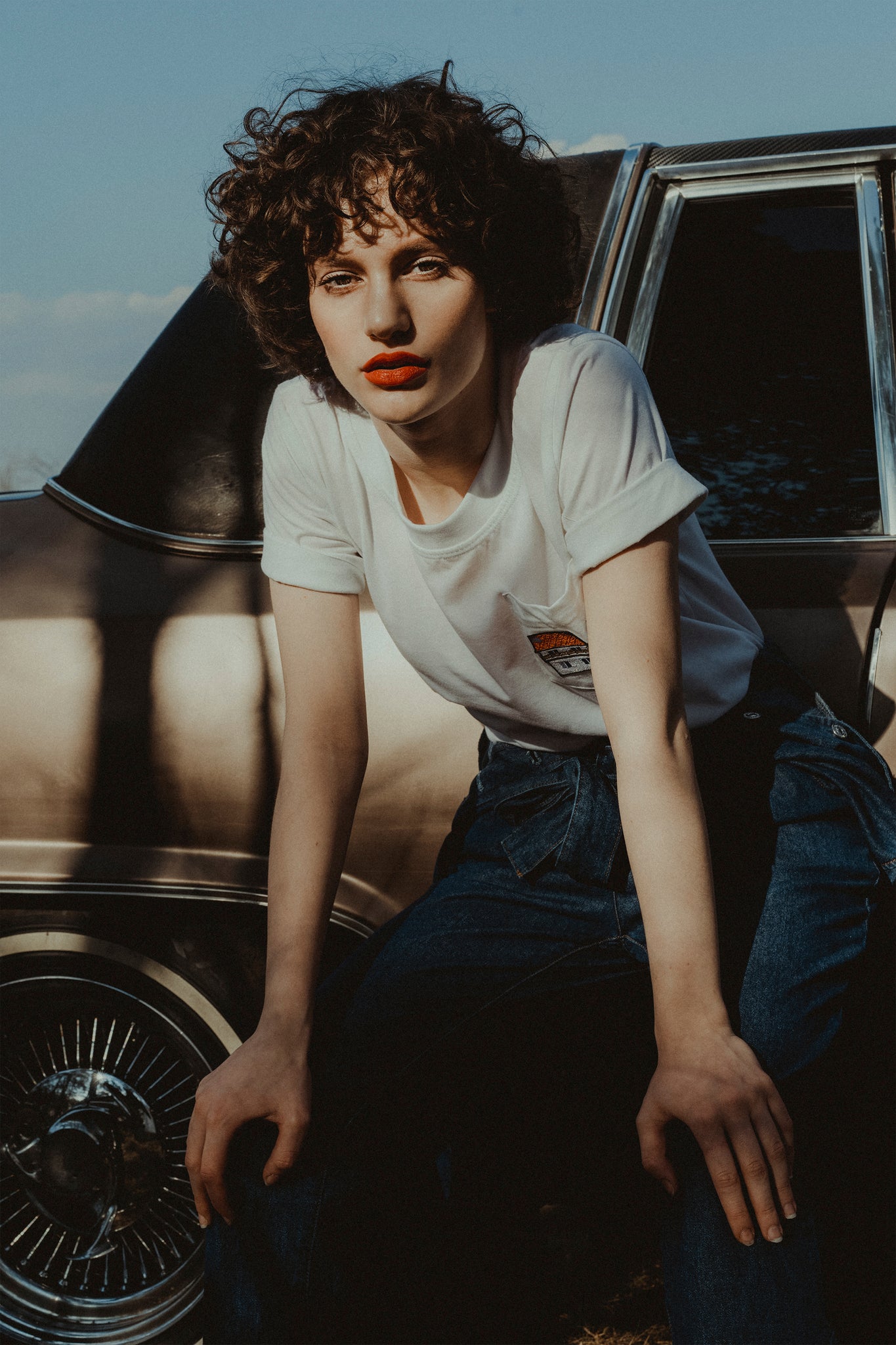 MARCALI Duplex Embroidery T-Shirt