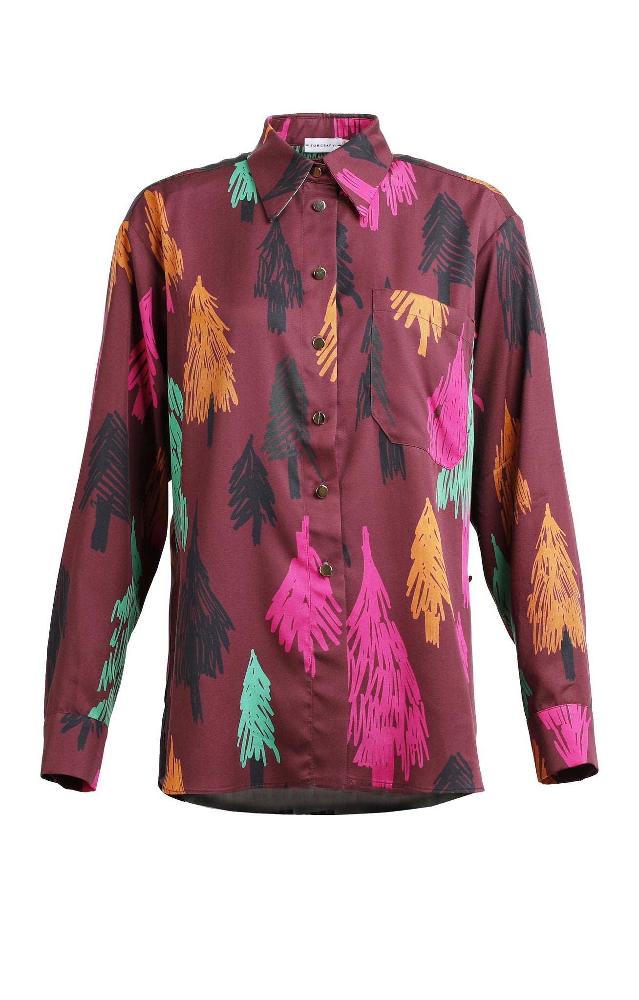 MORPHINI oversized shirt 'pines'