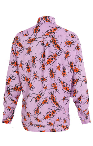 MORPHINI oversized shirt 'small firebugs'