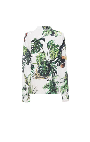 Plants Print Shirt