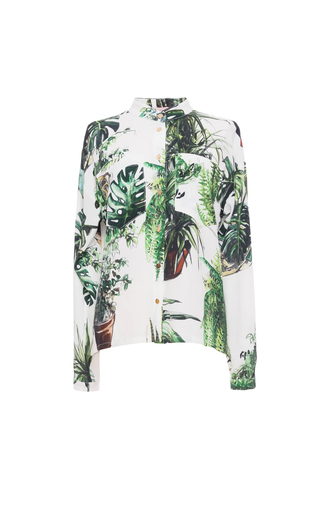 Plants Print Shirt