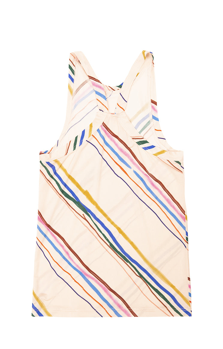 STRAND jersey cami top 'marker stripes'