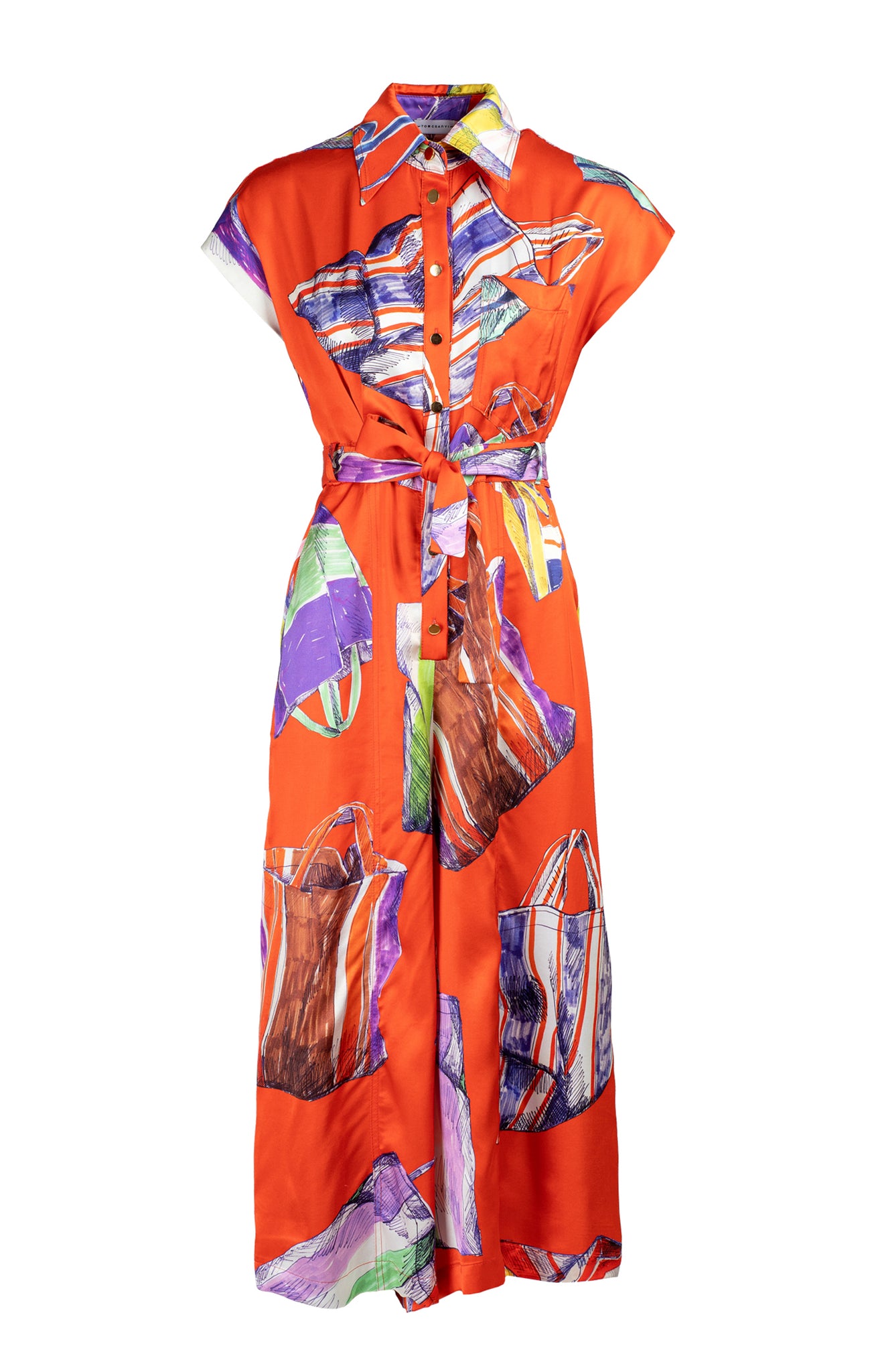 TYRO jumpsuit 'bags red'