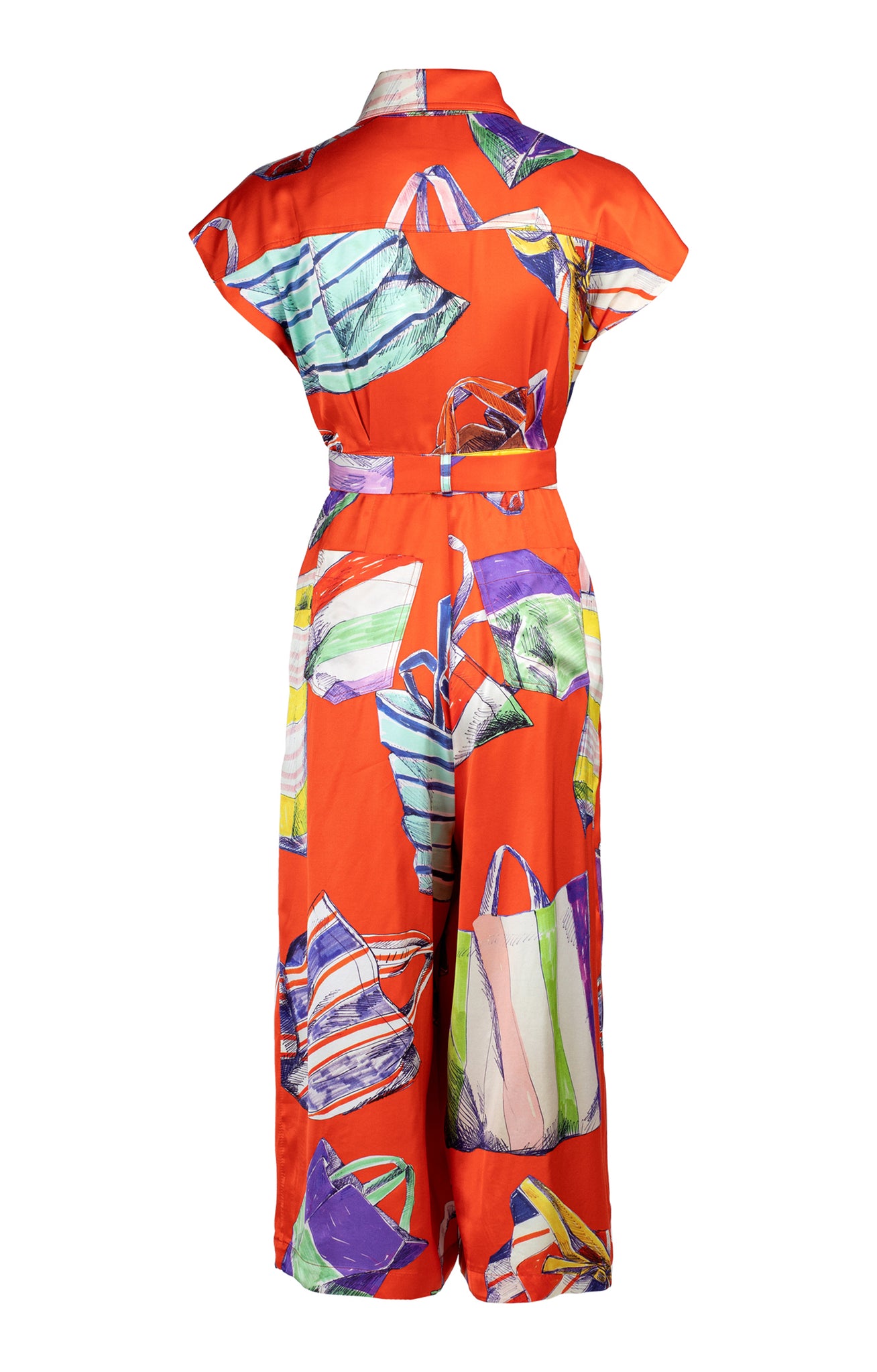 TYRO jumpsuit 'bags red'